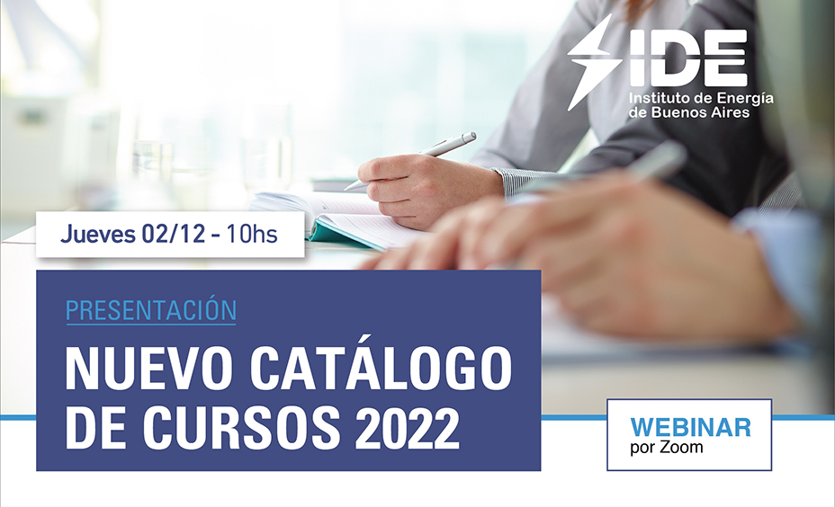 Presentación del Nuevo Catálogo de Cursos 2022