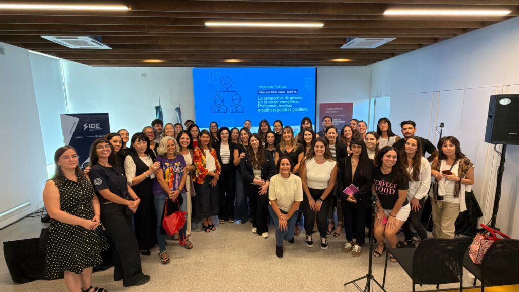 Amplia participación en la jornada del IDE sobre perspectiva de género en el sector energético